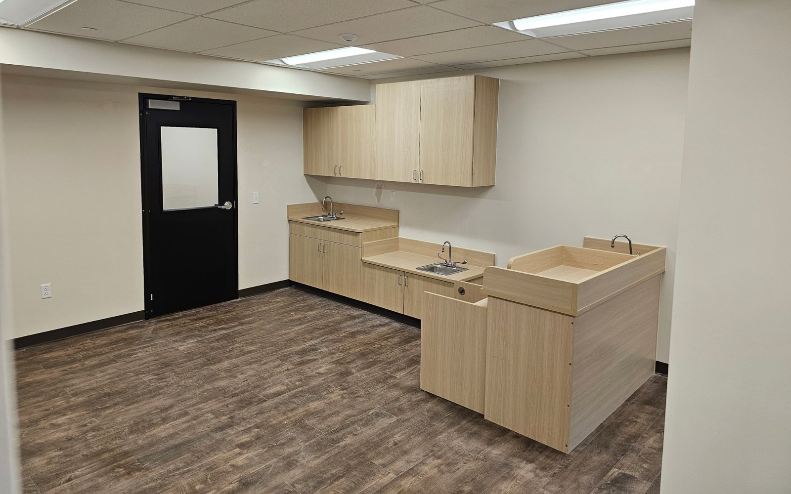 Daycare Changing Table Millwork by Xanadu Builders