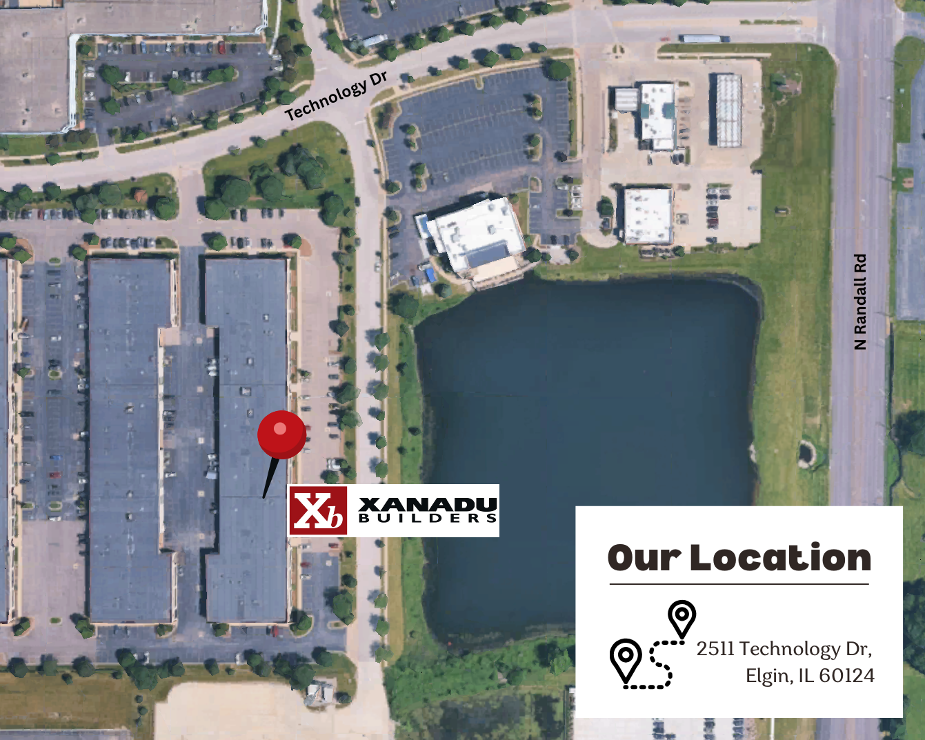 Xanadu Builders Location Elgin